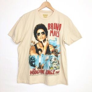 Bruno Mars moonshine jungle tour band Tee.